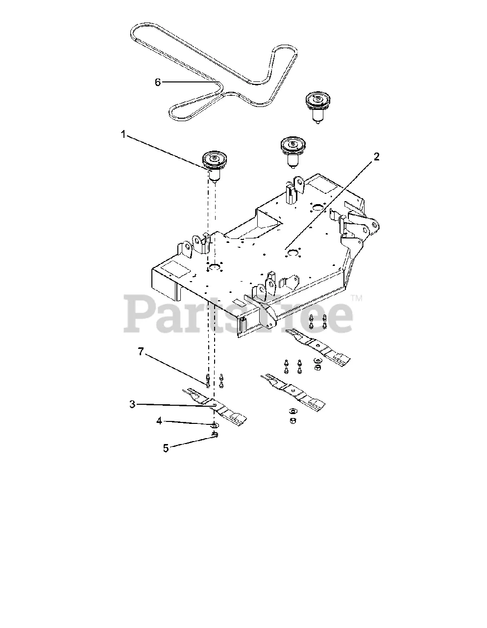 ariens zero turn belt diagram