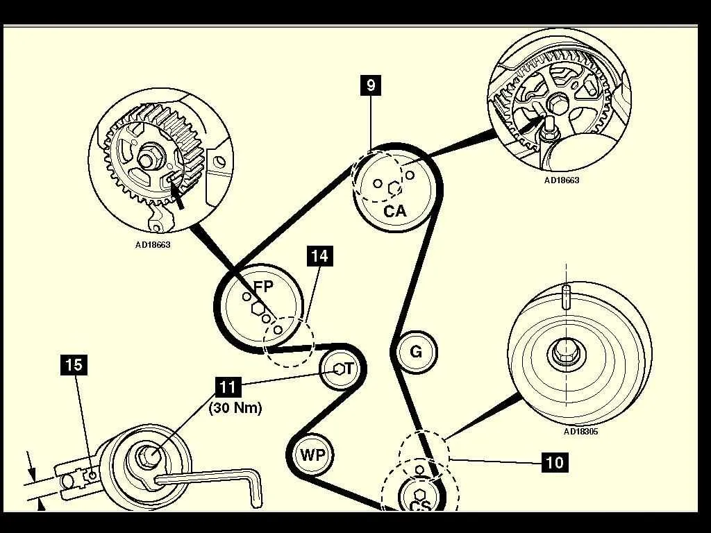 06 ford fusion belt diagram