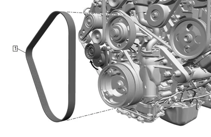lml duramax belt diagram