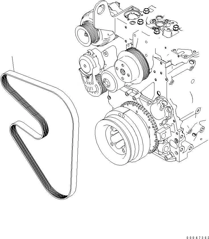 new holland belt diagram