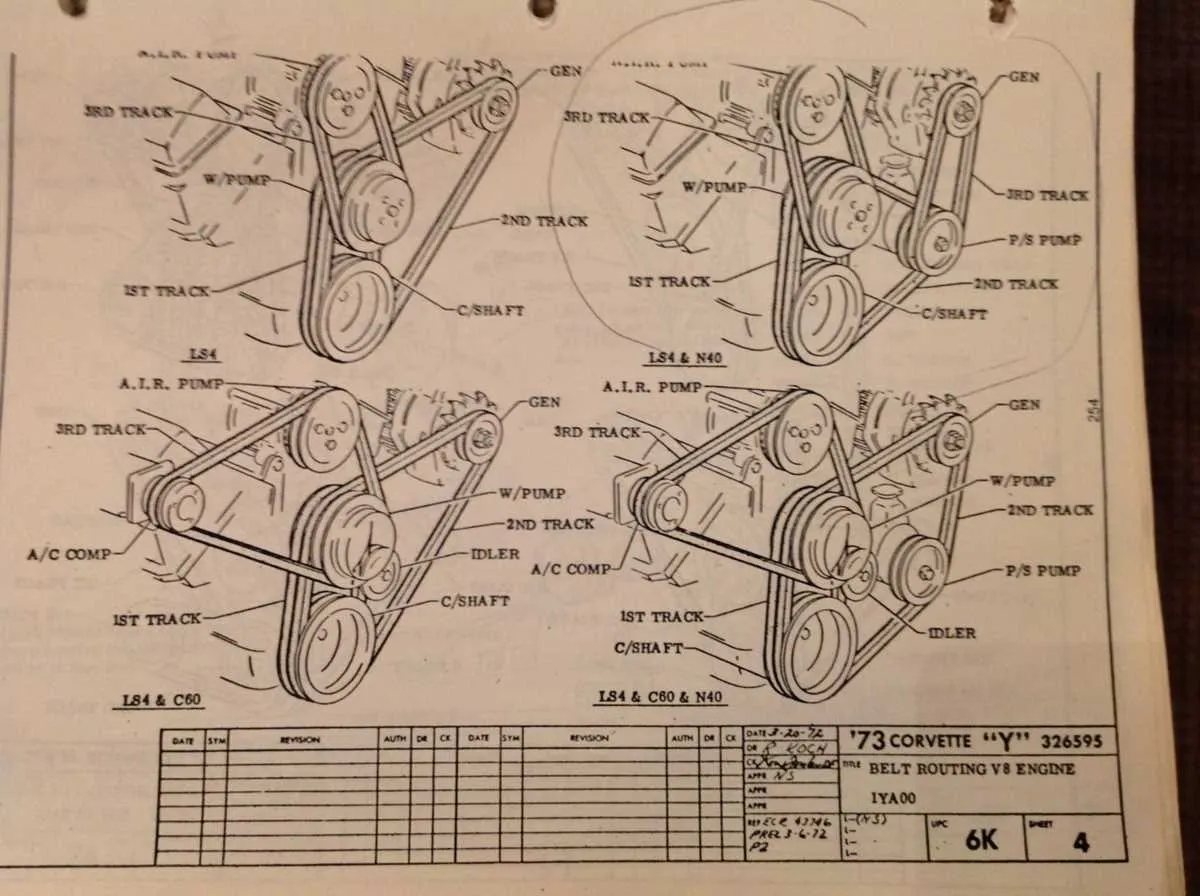 ls belt diagram