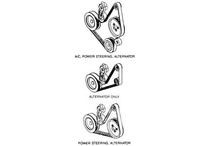 2008 toyota highlander belt diagram