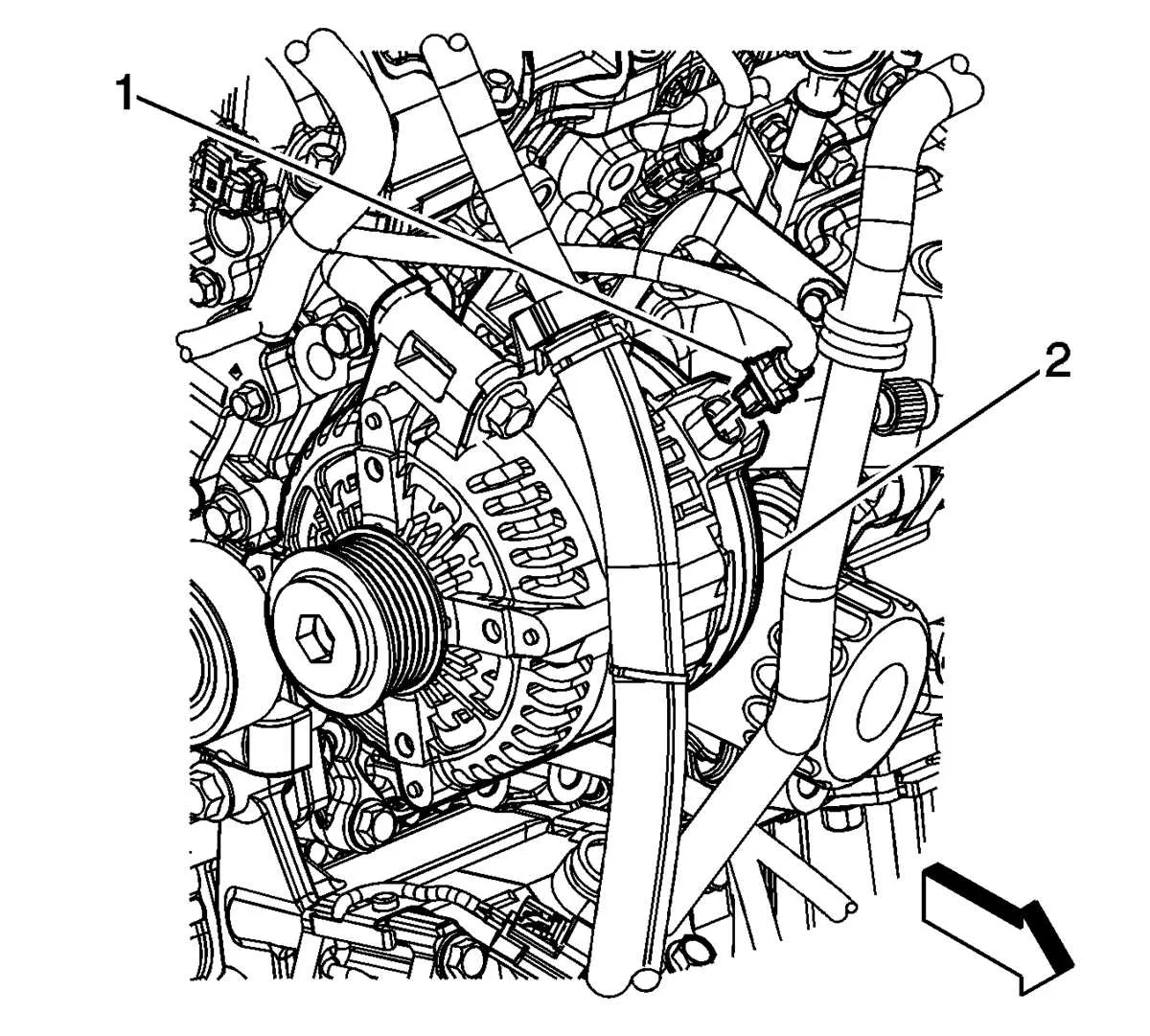 2012 gmc acadia 3.6 belt diagram