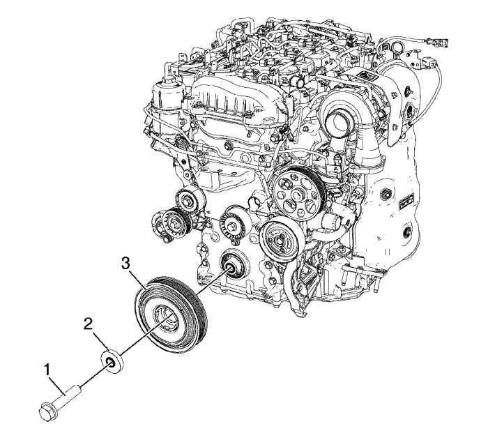 2014 chevy captiva belt diagram