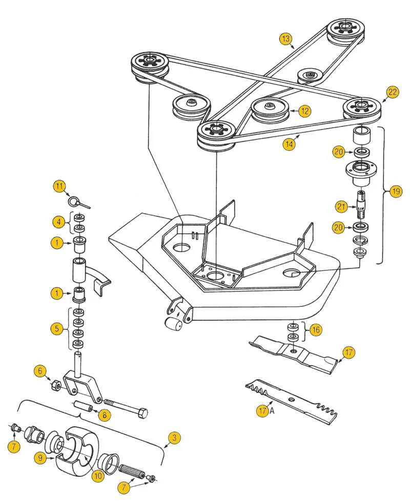bobcat zero turn belt diagram