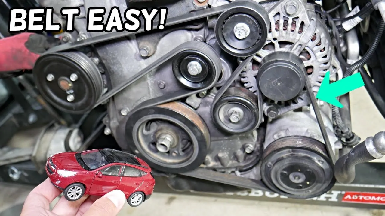 2016 hyundai tucson serpentine belt diagram