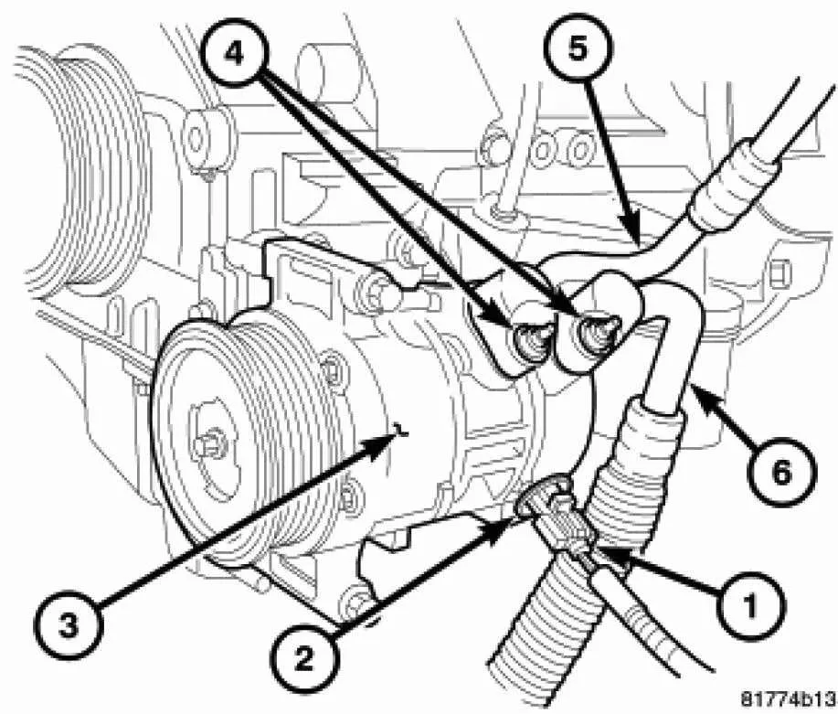 dodge avenger belt diagram