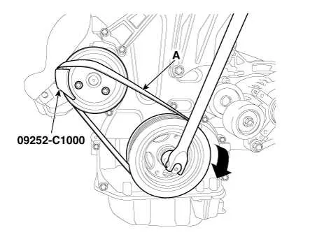 2016 kia optima belt diagram