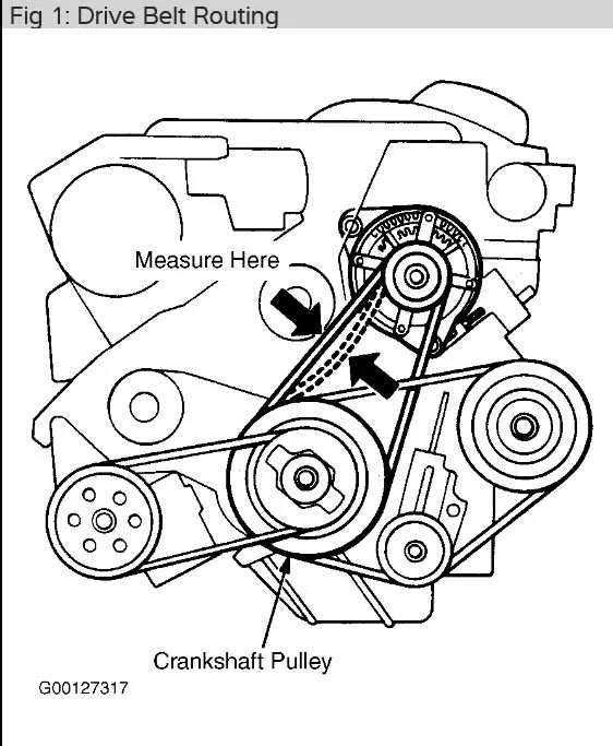 2004 acura tl belt diagram