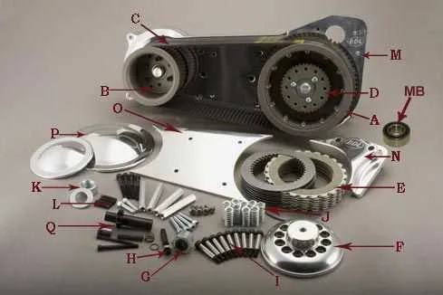 bdl belt drive parts diagram