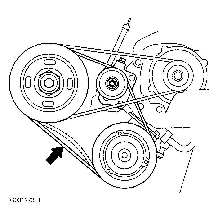 2008 acura tl serpentine belt diagram
