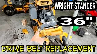 wright stander drive belt diagram