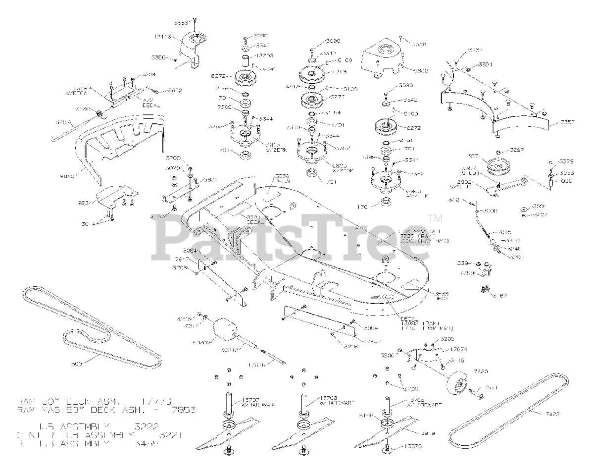 dixon ram ztr 50 belt diagram