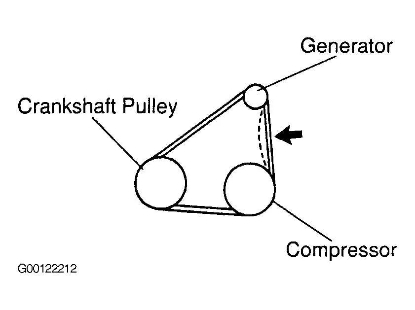 2008 toyota rav4 belt diagram
