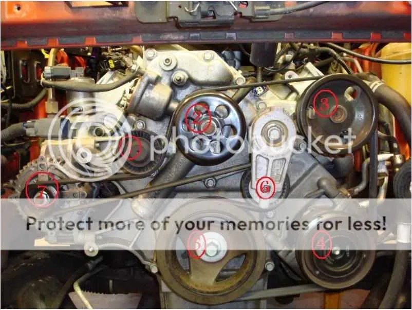 dodge 5.7 belt diagram