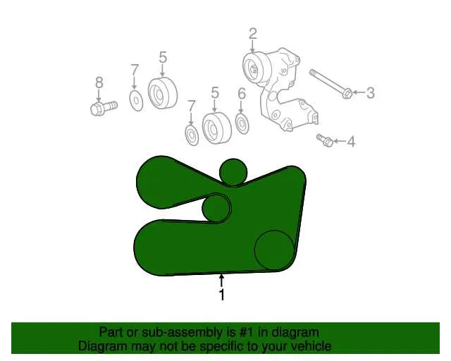 toyota sienna serpentine belt diagram