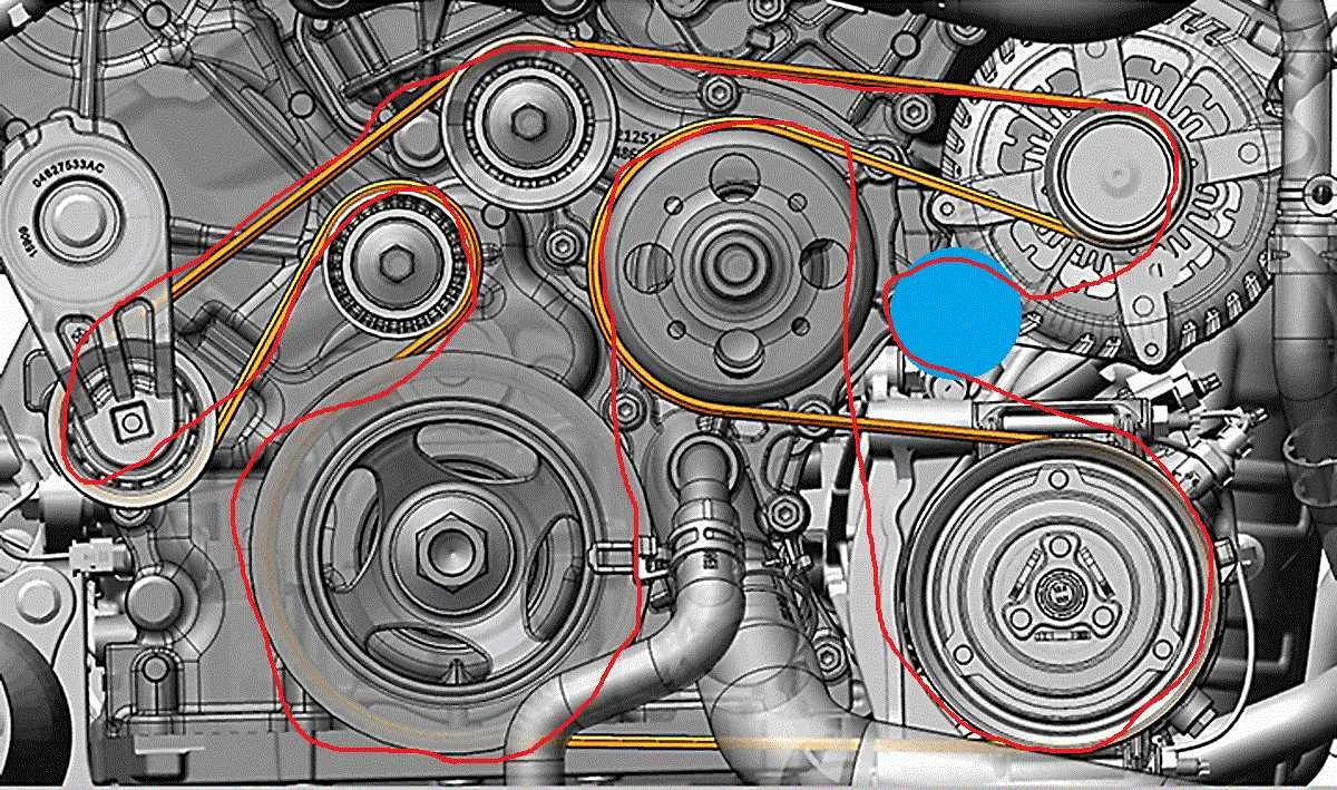 2018 chrysler pacifica belt diagram