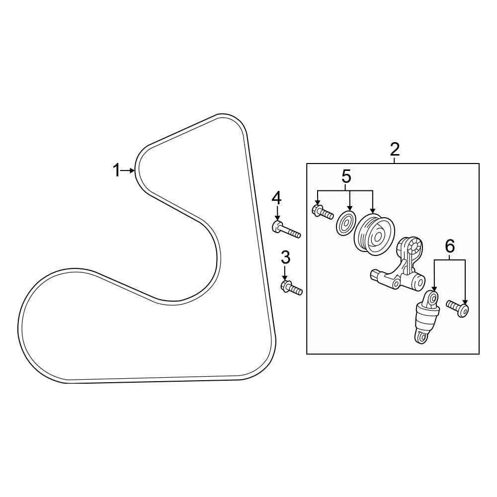 2010 honda crosstour serpentine belt diagram