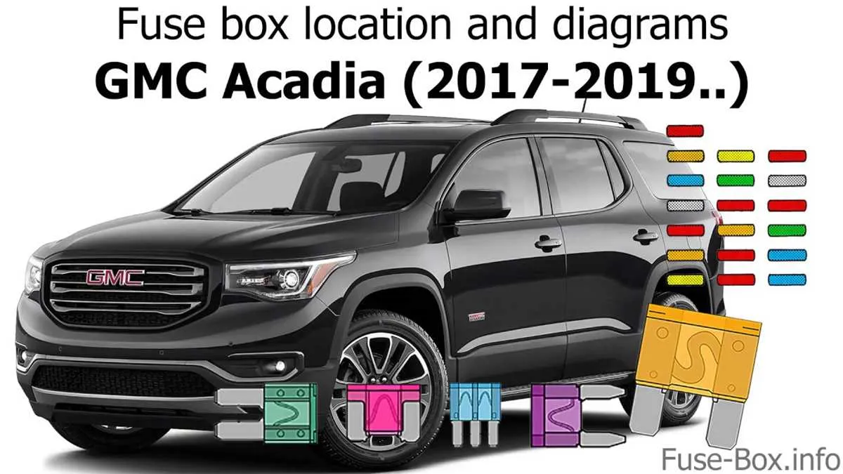 2017 gmc acadia belt diagram
