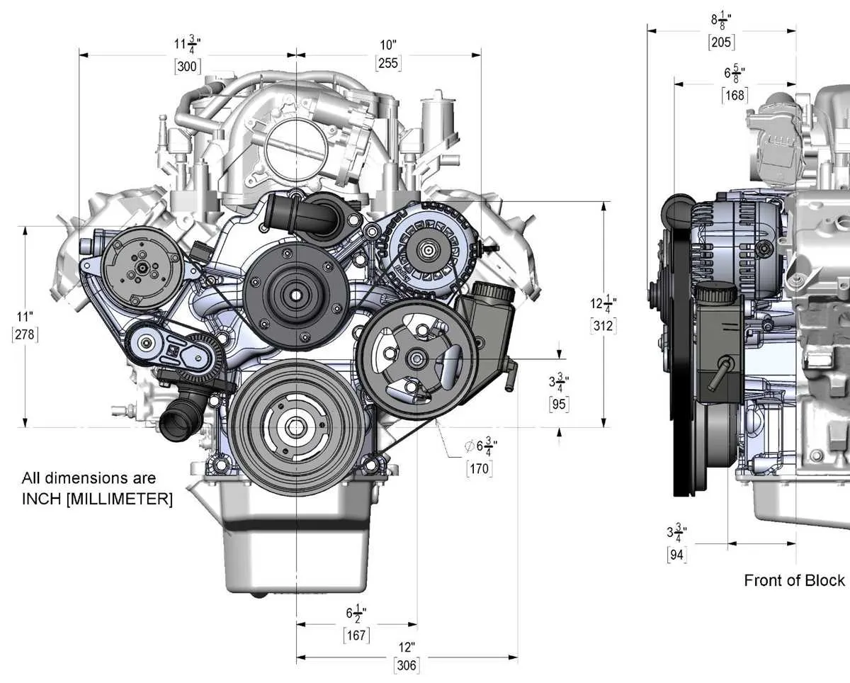 6.4 hemi serpentine belt diagram