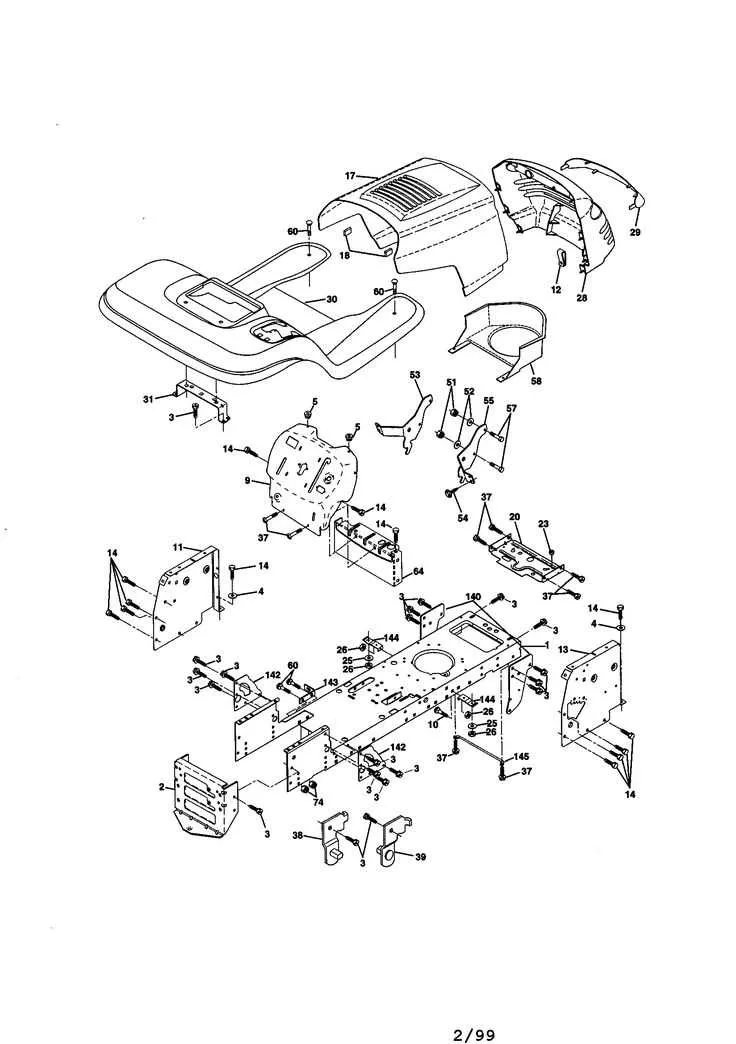 craftsman riding mower model 917 drive belt diagram