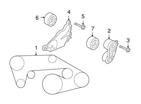 2014 infiniti q50 belt diagram