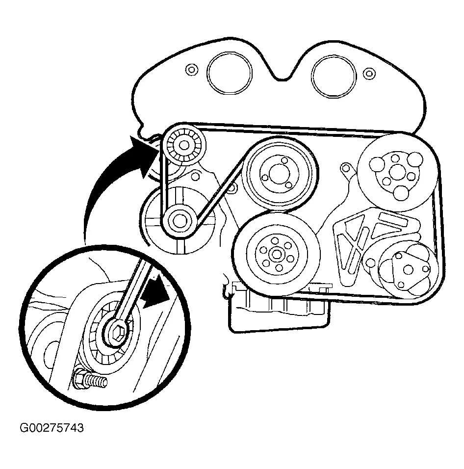 2008 saturn vue 3.6 serpentine belt diagram