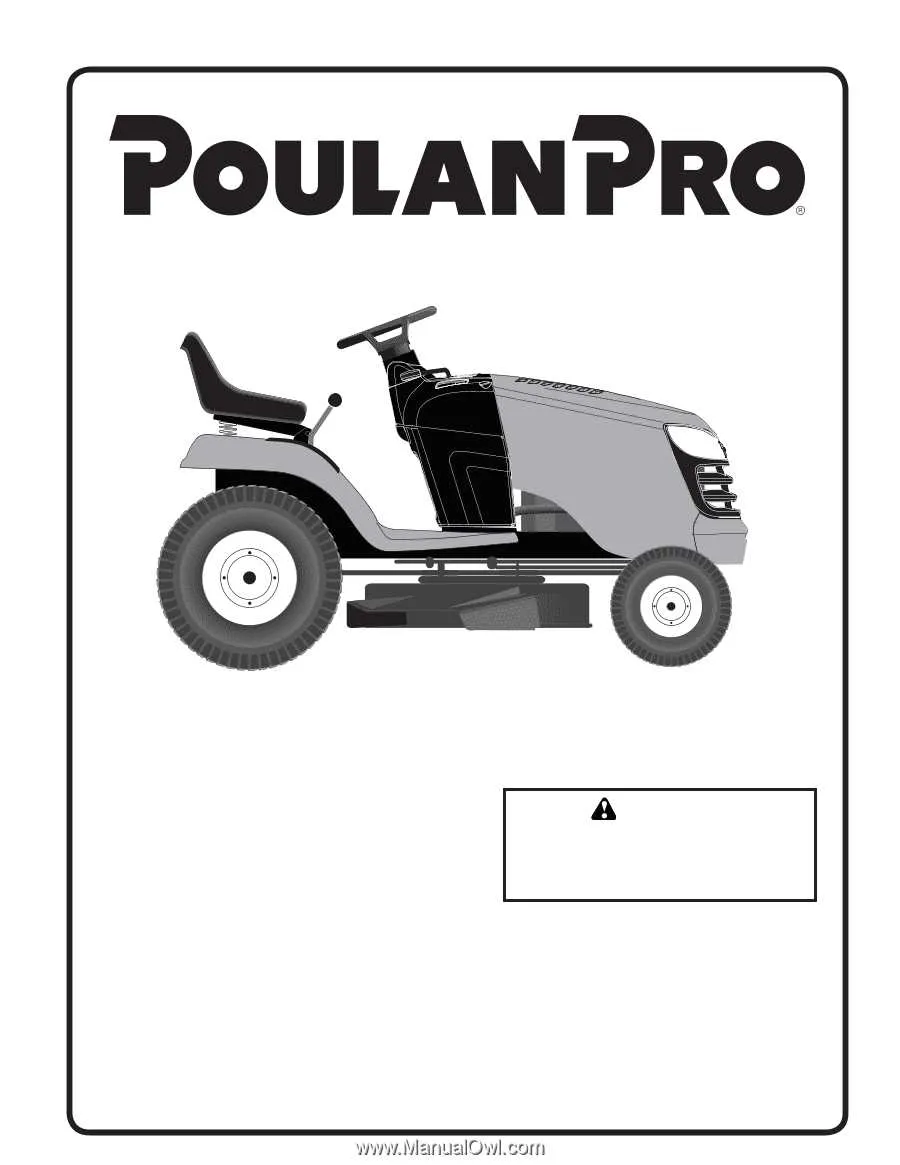 poulan pro pp175g42 drive belt diagram