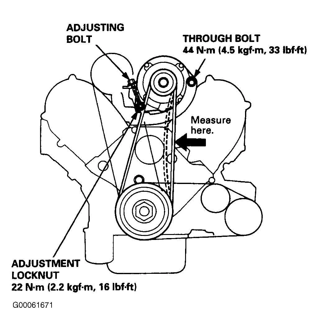 2007 honda accord v6 belt diagram