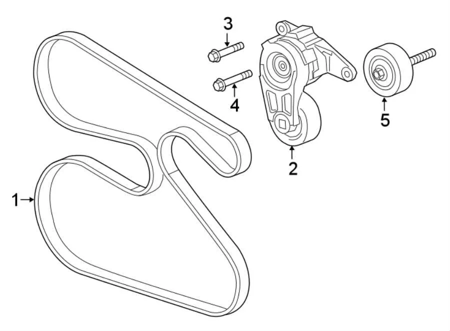 2014 chevy traverse serpentine belt diagram