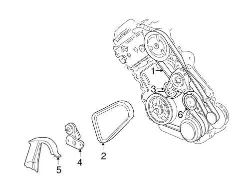 2013 buick lacrosse belt diagram