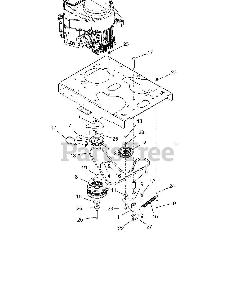 gravely zt hd 52 belt diagram
