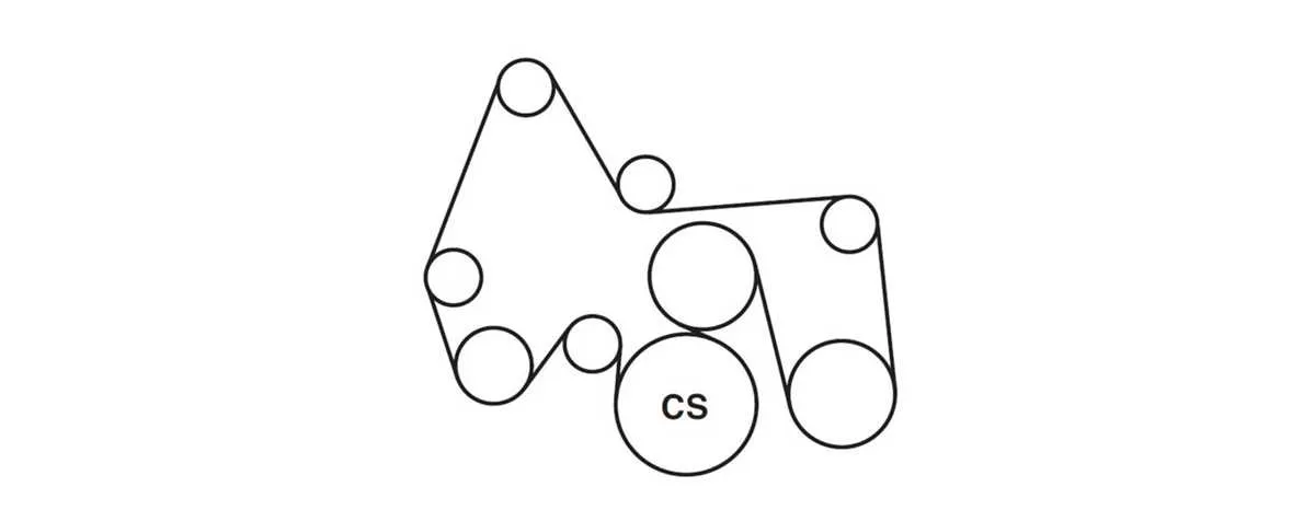 2014 ford fusion 1.5 serpentine belt diagram