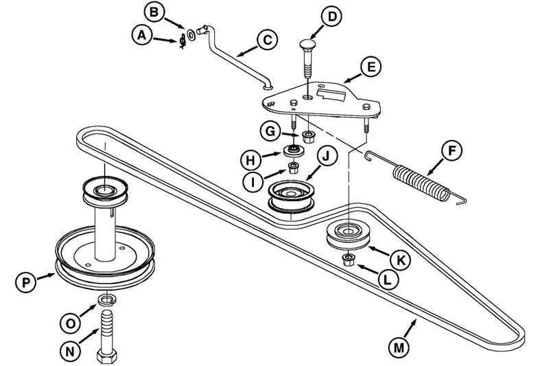 john deere d125 belt diagram