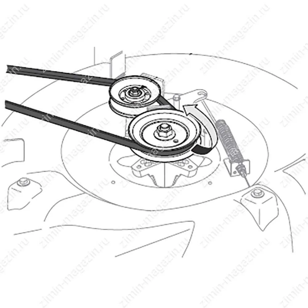 mtd belt diagram