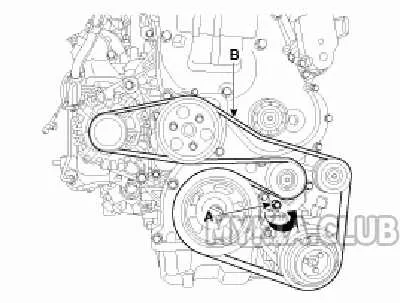 2018 kia soul belt diagram