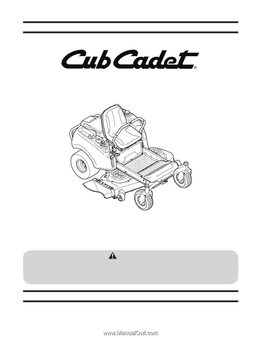 cub cadet rzt 50 deck belt diagram