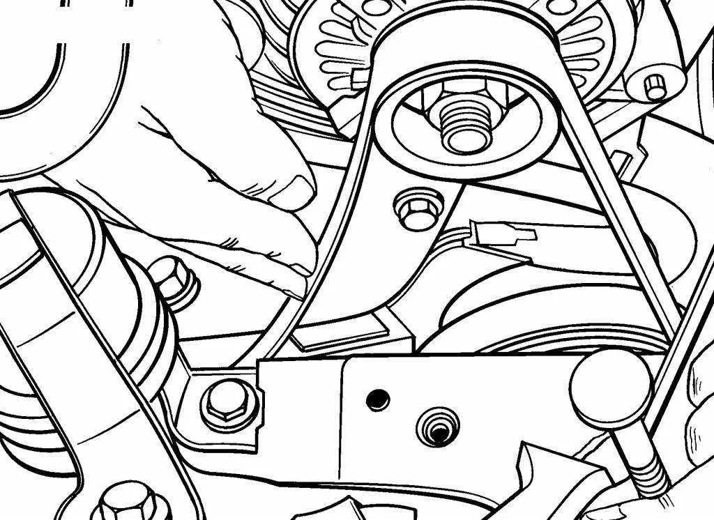 2007 rav4 belt diagram
