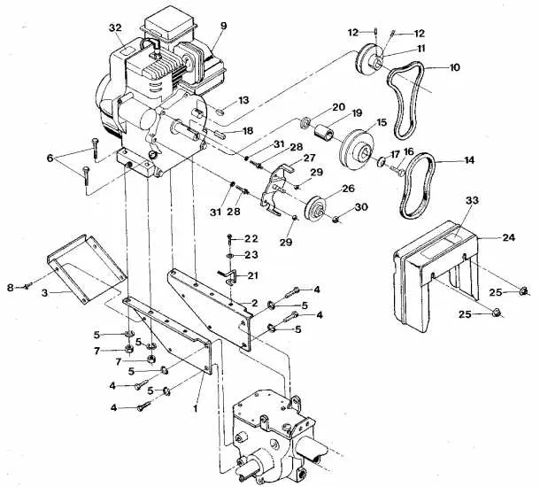 troy bilt super bronco tiller belt diagram