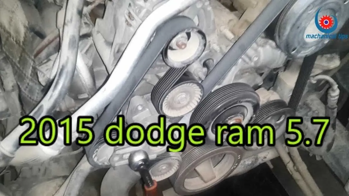 2011 ram 5.7 belt diagram