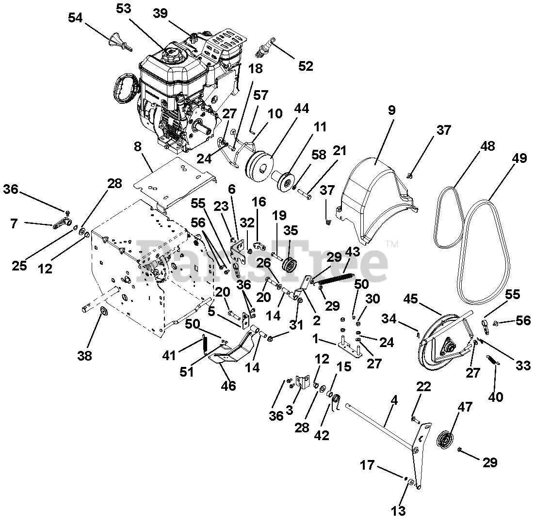 ariens apex 60 belt diagram