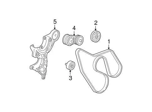 2003 gmc sierra belt diagram