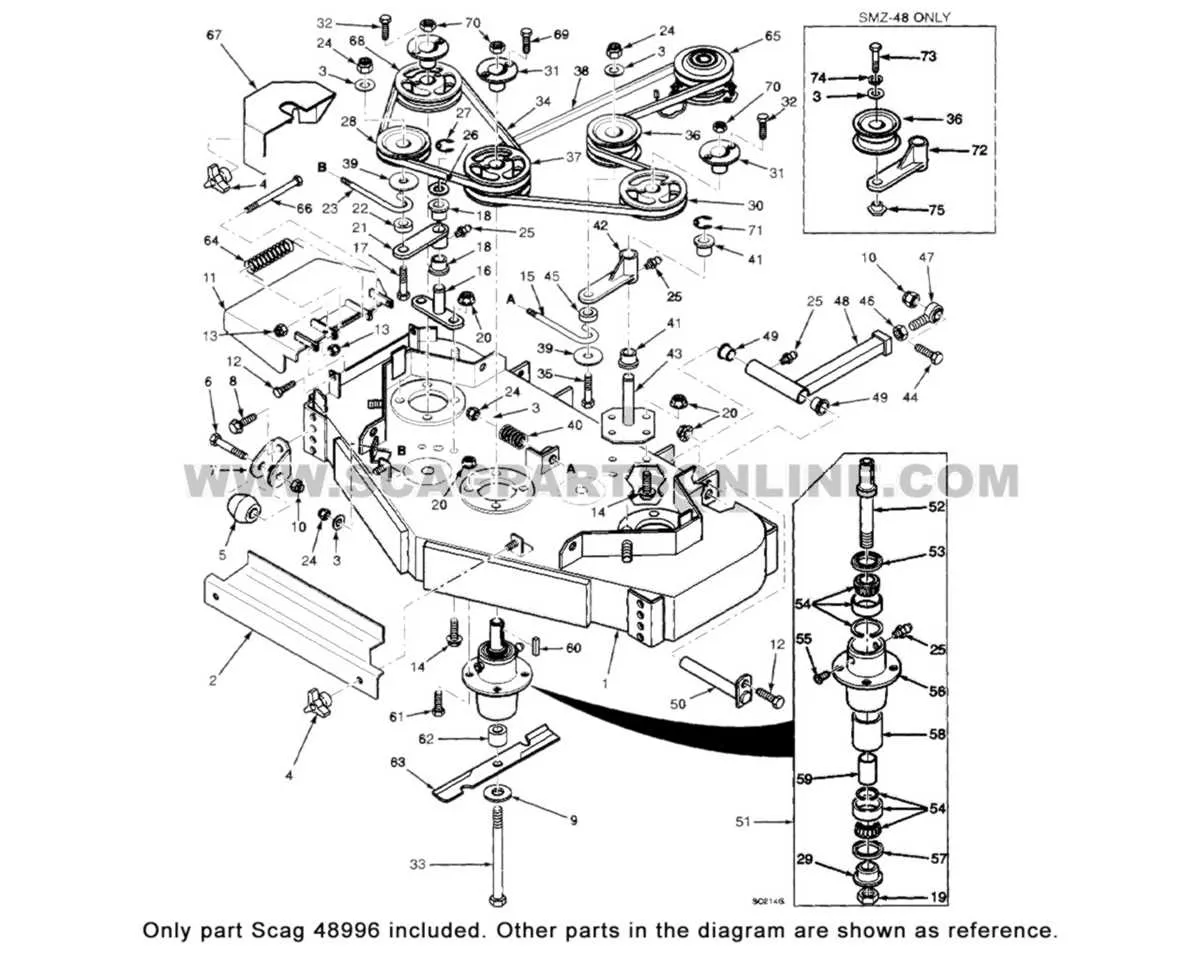 scag cheetah drive belt diagram