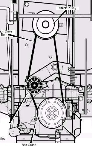 murray drive belt diagram manual