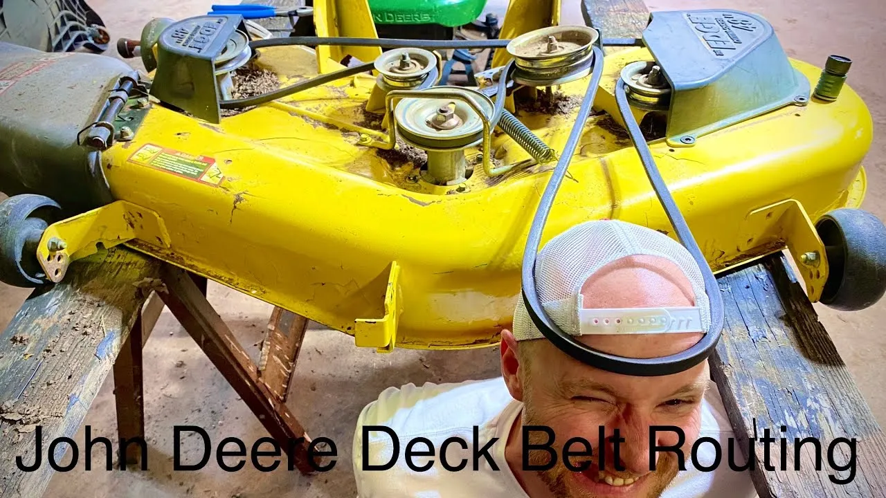 l120 john deere deck belt diagram