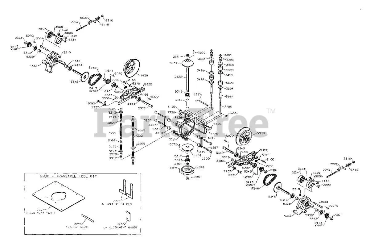 dixon ztr 42 drive belt diagram