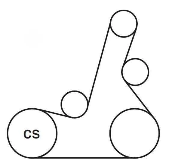 2011 honda accord v6 serpentine belt diagram