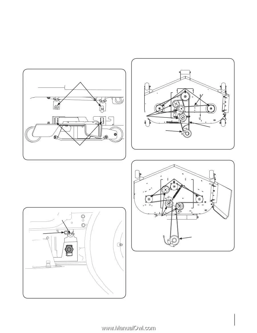 cub cadet z force 48 drive belt diagram