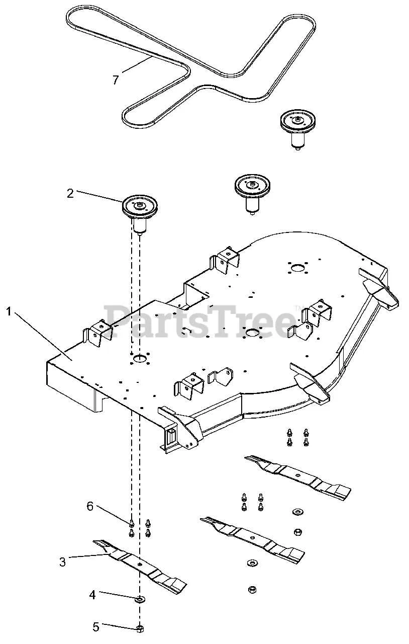 gravely zt 42 belt diagram