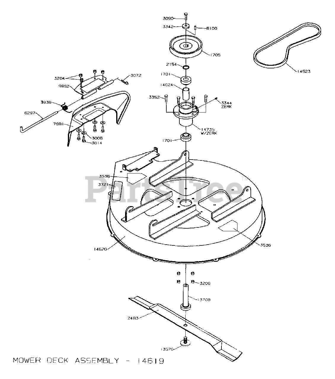 dixon ram ztr 50 belt diagram